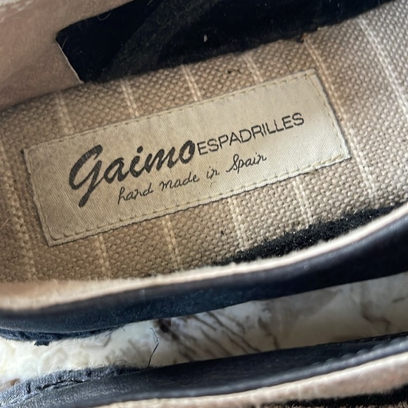 GIAMO Buttery Leather Platform Espadrilles 37 - Picture 7 of 10